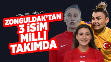 Zonguldak’tan 3 İsim Milli Takımda