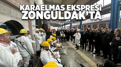 Karaelmas Ekspresi Zonguldak'ta