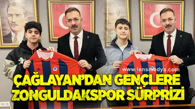 AK Parti İl Başkanı Mustafa Çağlayan’dan Gençlere Zonguldakspor Sürprizi