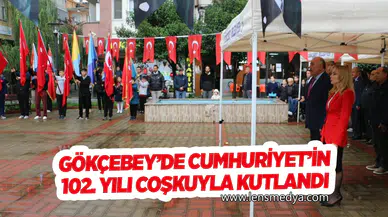 Gökçebey’de Cumhuriyet’in 102. Yılı Coşkuyla Kutlandı
