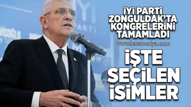İYİ Parti Zonguldak'ta kongrelerini tamamladı... İşte seçilen isimler!