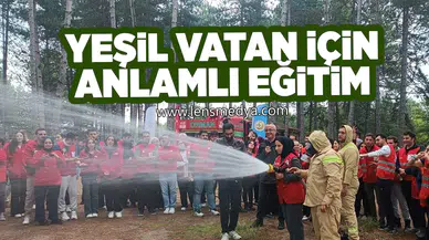 Yeşil vatan için anlamlı eğitim!