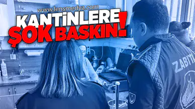 Zonguldak’ta Okul Kantinlerine Şok Baskın!