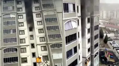 9 Katlı Binada Korku Dolu Anlar!