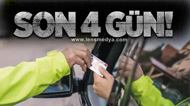 Zonguldak'ta eski ehliyetler için geri sayım başladı