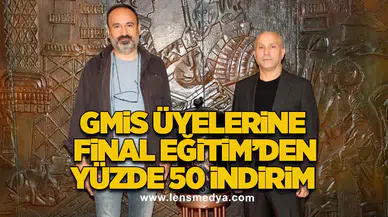 GMİS ÜYESİ VE ÇOCUKLARINA FİNAL EĞİTİM KURUMU’NDAN YÜZDE 50 İNDİRİM
