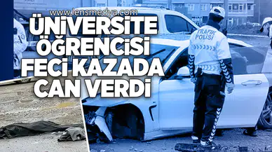 Üniversite Öğrencisi Feci Kazada Can Verdi