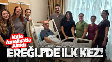Ereğli’de Akciğer Ameliyatında İlk Başarı!