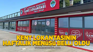 Zonguldak Kent Lokantası Haftalık Menüsü Açıklandı