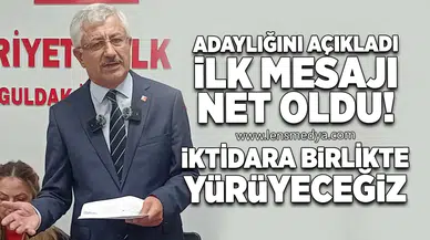 Adaylığını açıklayan Turhan Oral'ın mesajı net oldu!
