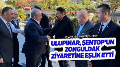 Ulupınar, TBMM Eski Başkanı Şentop ile bir araya geldi