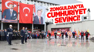 Zonguldak’ta Cumhuriyet sevinci!