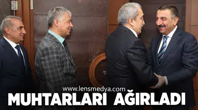 Vali Hacıbektaşoğlu Muhtarları Ağırladı