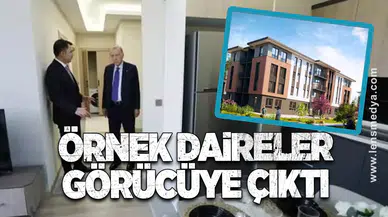 Örnek daireler görücüye çıktı