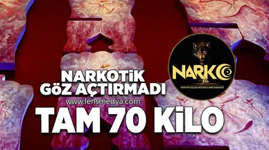 Narkotik göz açtırmadı!
