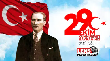 29 Ekim Cumhuriyet bayramı kutlu olsun