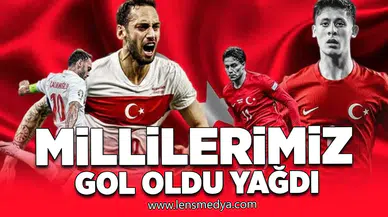 Millilerimiz gol oldu yağdı!