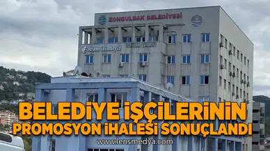 Belediye işçilerinin promosyon ihalesi belli oldu!