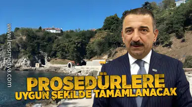 Prosedürlere uygun şekilde tamamlanacak!