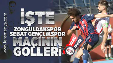 İşte Zonguldakspor - Sebat Gneçlikspor maçının özeti