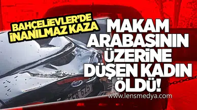 Makam arabasının üzerine düşen yaşlı kadın öldü