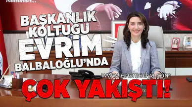 Başkanlık koltuğu Balbaloğlu'na emanet!