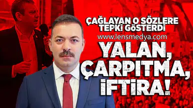 Çağlayan o sözlere tepki gösterdi... Yalan, çarpıtma, iftira!