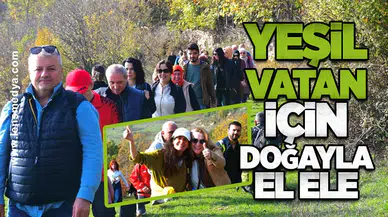 Zonguldak’ta “Yeşil Vatan” Temalı Doğa Yürüyüşü Düzenlendi