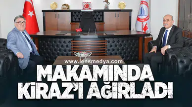 Kiraz’dan Rektör Özölçer’e Ziyaret