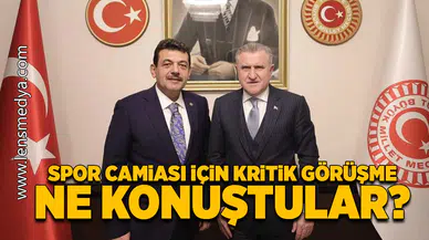 Avcı'dan Bakan Bak'a ziyaret!