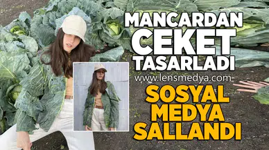 Mancardan ceket yaptı... Sosyal medyayı salladı!