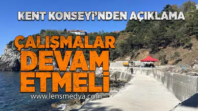 Kent Konseyi'nden açıklama: Çalışmalar devam etmeli!