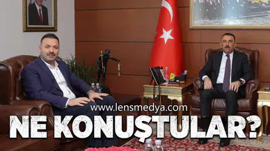 AK Parti İl Başkanı Çağlayan’dan Vali Hacıbektaşoğlu’na Ziyaret