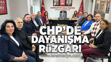 CHP'de dayanışma rüzgarı!