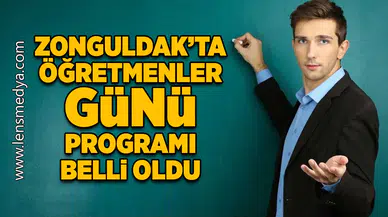 Zonguldak'ta Öğretmenler Günü programı belli oldu
