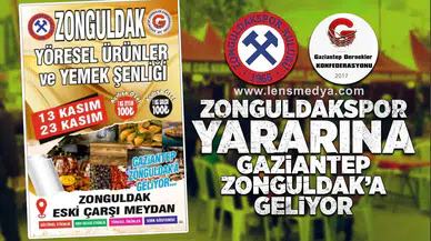 Zonguldakspor yararına Gaziantep Zonguldak'a geliyor