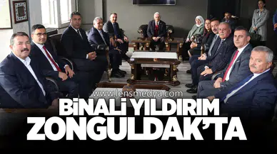 Binali Yıldırım Zonguldak’ta