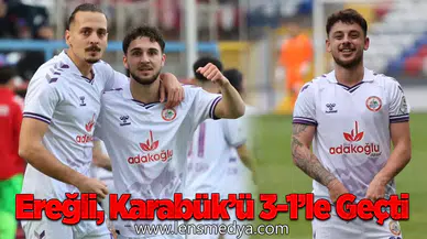 Kdz. Ereğli, Karabük’ü 3-1’le Geçti