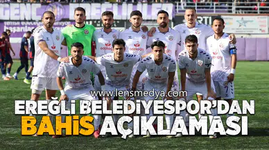 Ereğli Belediyespor’dan bahis soruşturmasına ilişkin açıklama