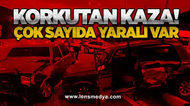 Korkutan Kaza! 6 Kişi Yaralandı