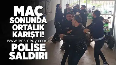 Maç sonunda ortalık karıştı!