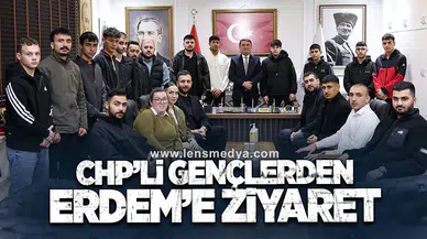CHP’li Gençlerden Erdem’e Ziyaret