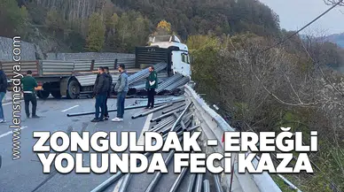 Zonguldak–Ereğli Karayolu Felç!