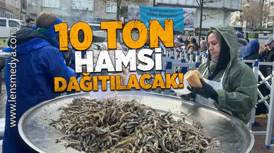 10 Ton Hamsi Dağıtılacak!