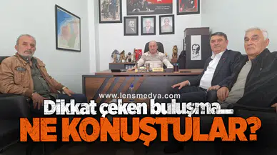 Dikkat çeken buluşma... Ne Konuştular?