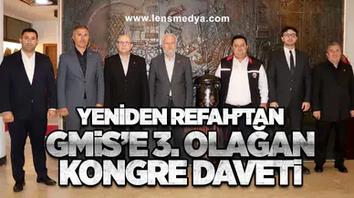 YENİDEN REFAH PARTİSİ’NDEN GMİS’E ZİYARET