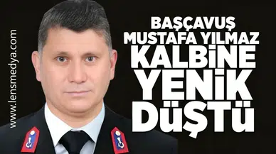 Kıdemli Başçavuş Mustafa Yılmaz kalbine yenik düştü!