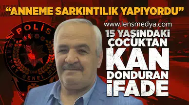 "Anneme sarkıntılık yapıyordu öldürdüm"