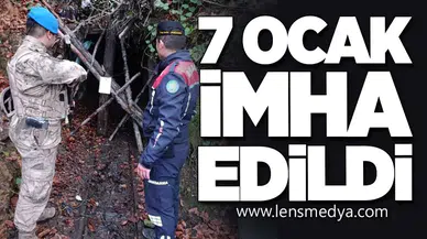 7 OCAK İMHA EDİLDİ