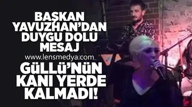 Güllü'nün kanı yerde kalmadı!